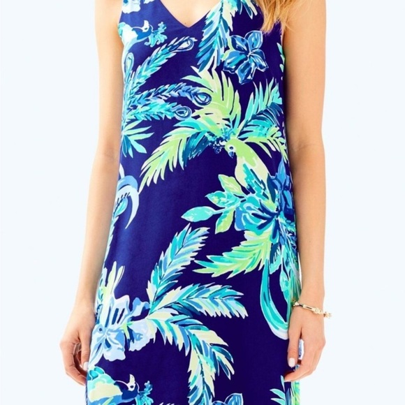 Lilly Pulitzer | Reversible Florin V-Neck Dress, NWOT, size Medium - Picture 12 of 12